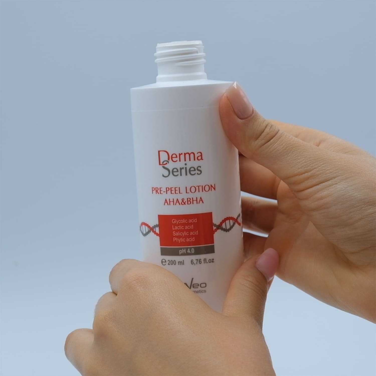 M303 PRE-PEEL - Valomasis tonikas su glikoliu 5 %, pieno rūgštimi 2 %, salicilu 1 %, pH4, 200 ml - Image 2