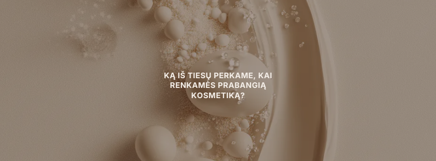 Daugiau nei odos priežiūra: kuo ypatinga prabangi kosmetika?